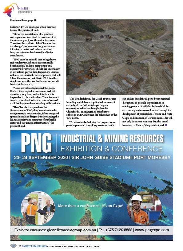 PNG Resources Q2 2020 – Page 30