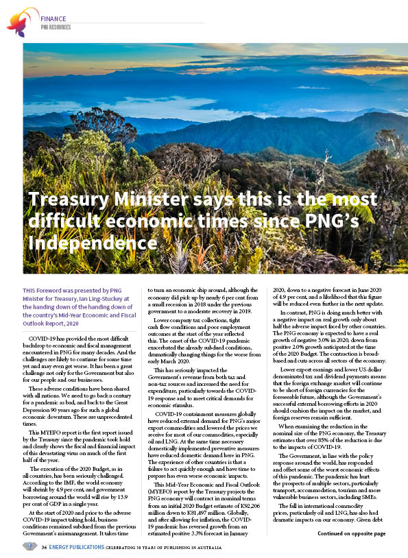 PNG Resources Q3 2020 – Page 38