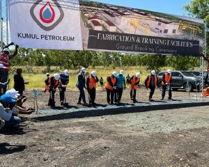 Kumul hosts ground-breaking ceremony for fabrication facility and academy